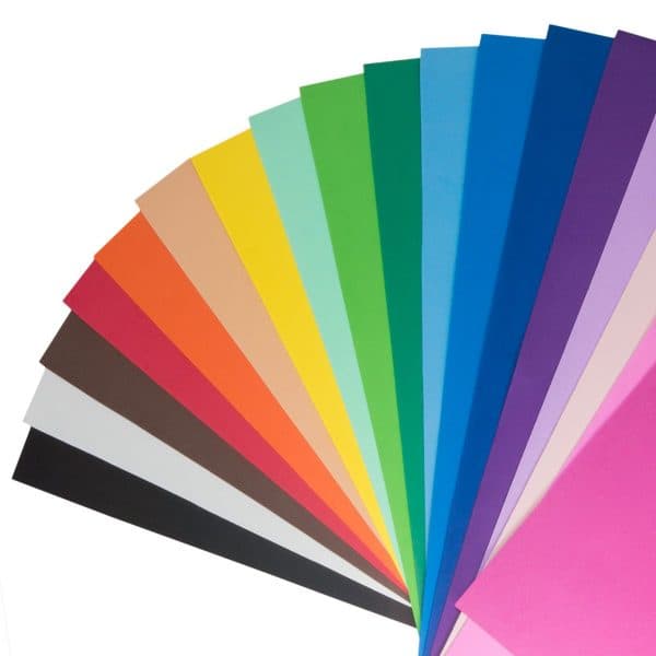 Papel Cartolina Dupla face 120gr cores vivas 01 unidade