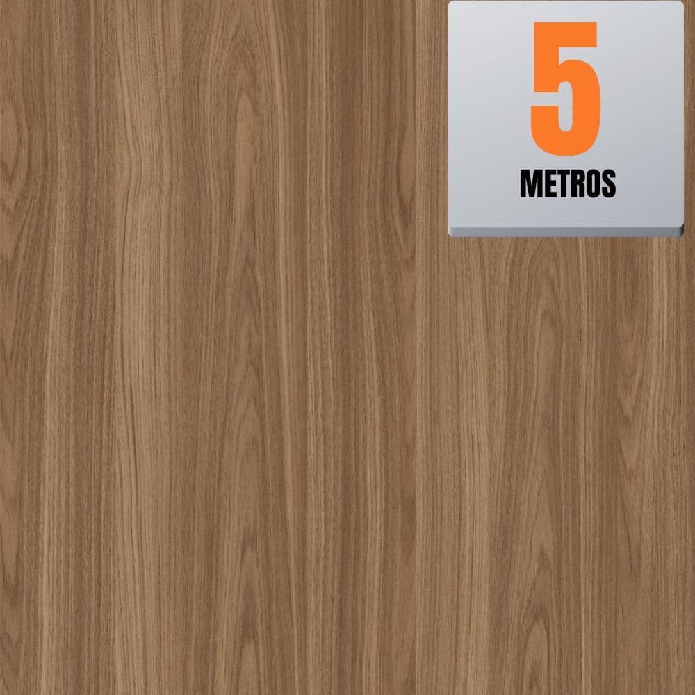 Papel de Parede PREMIUM Rolo 5 Metros Autoadesivo Imitação Madeira Salas e Quartos 5m x 45cm