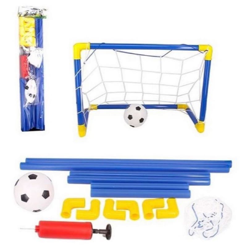 Mini Trave com Rede + Bola + Bomba de Encher / 01un Trave Golzinho Futebol Infantil