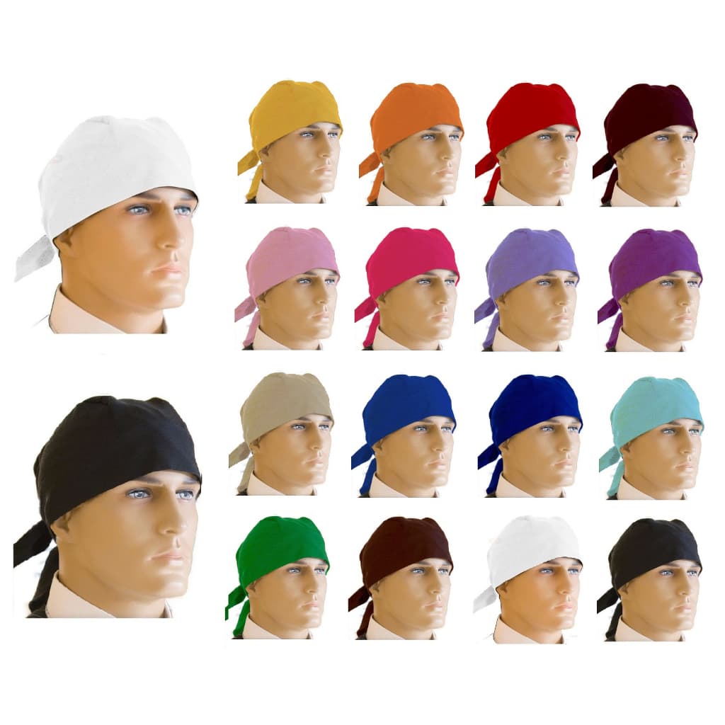 Kit 2 Bandana Touca Toquinha Toca Rede Tela Tule Aba de Cozinha/Gastronomia/Padaria/Cozinheira/Restaurante/Lanchonete