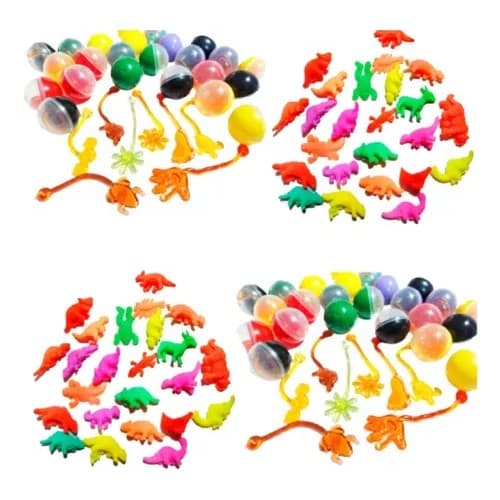 15 Bicho Cresce Na Água + 15 Geleca Slime + 15 Gruda Parede Kit Lembrancinha Infantil Prenda Novo