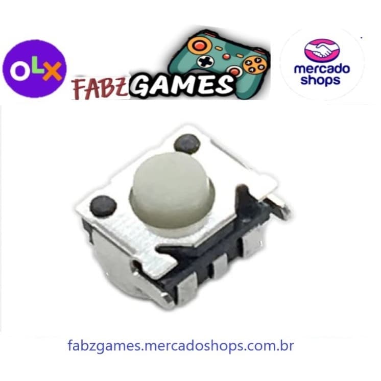 Kit Botões L e R para Nintendo DS LITE e DSi - substituição