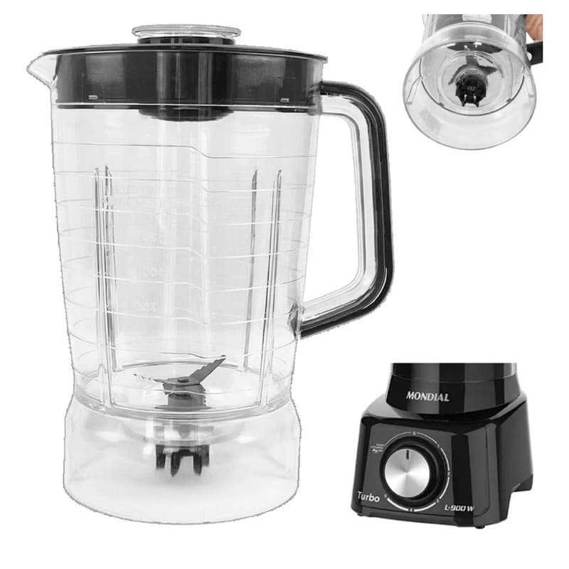 Copo Para Liquidificador Mondial L-850 L-900w Acrílico