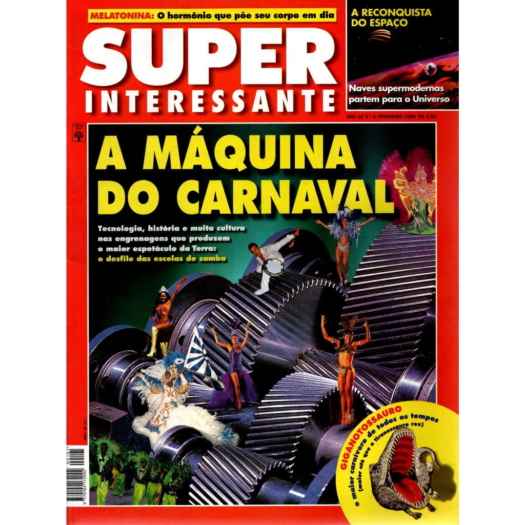 Revista Super Interessante, Ano 10, Nº 02, Fevereiro De 1996