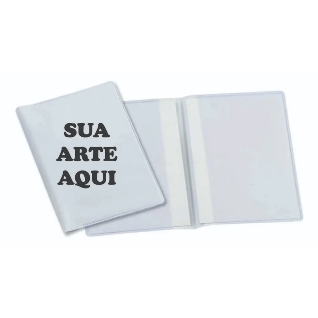 Carteira Despachante Porta Documento Personalizado Uma cor 100 peças