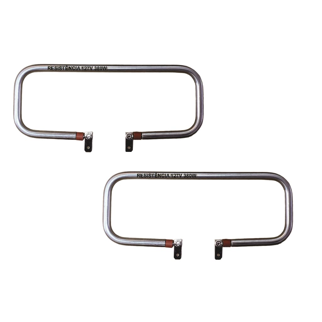 Resistência para Sanduicheira - medindo15,5 X 6 CM - 380w 127V ou 220v -  02 UNIDADES