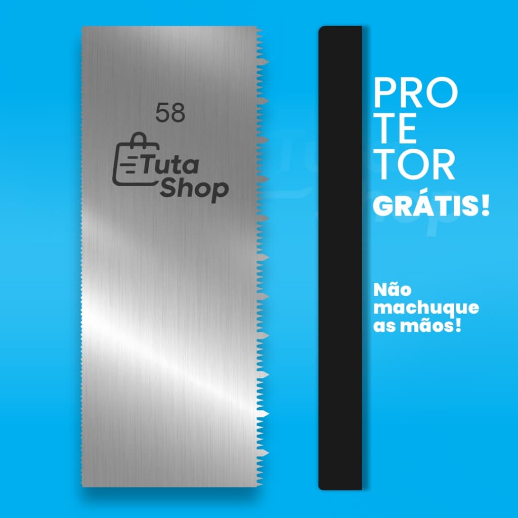 Espátula decorativa 58 em aço inox dois desenhos em um Espátula para Bolo