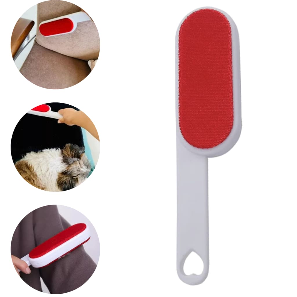 Escova Tira Pelos Papa Bolinha de Roupa Carpete Sofá Com Cabo