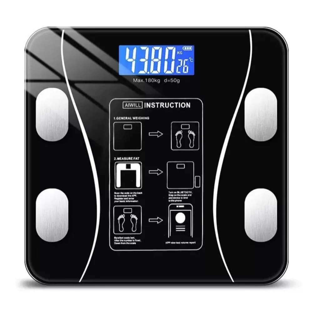 Balança Digital Medidora Corporal Bioimpedância até 180kg