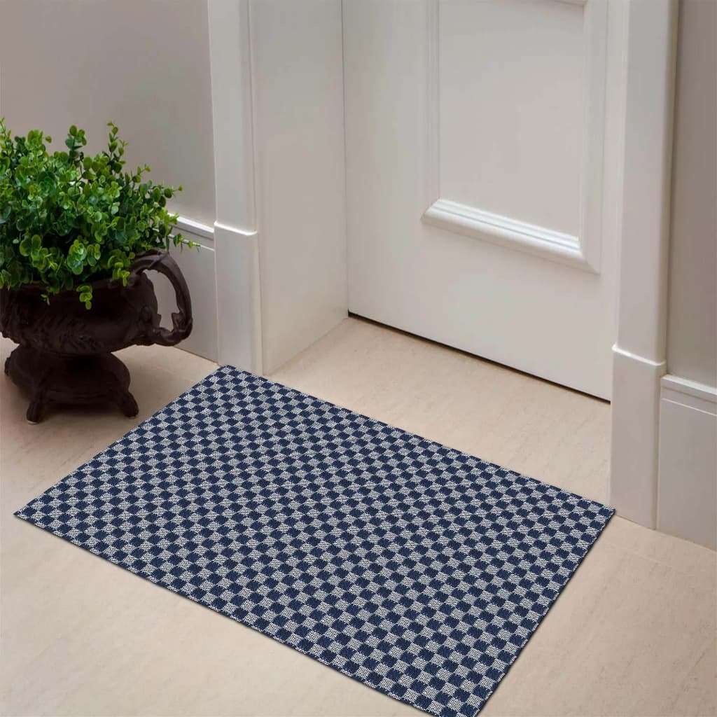 Tapete Capacho Antiderrapante Algodão 40 X 70 Dama