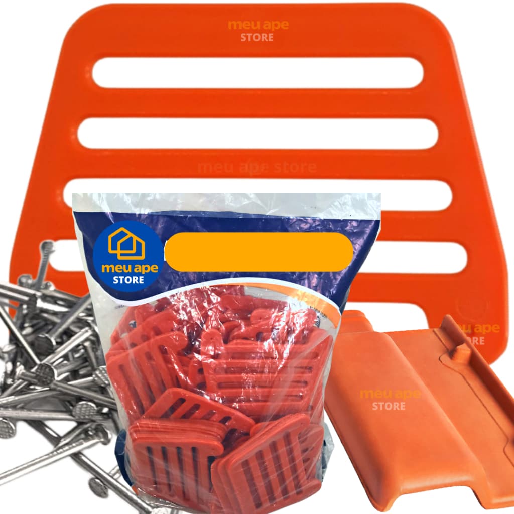 Tela Passarinheira Para Telha Duplan 100un + 200 Pregos