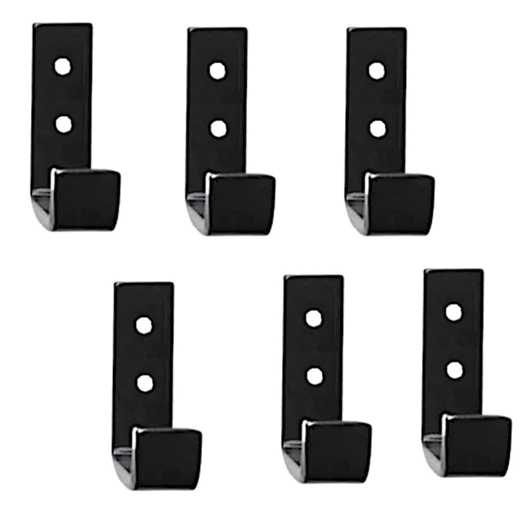 Kit 06 Ganchos Utilidades Multiuso Cabide Parede Acessórios Banheiro Envio 24 hs