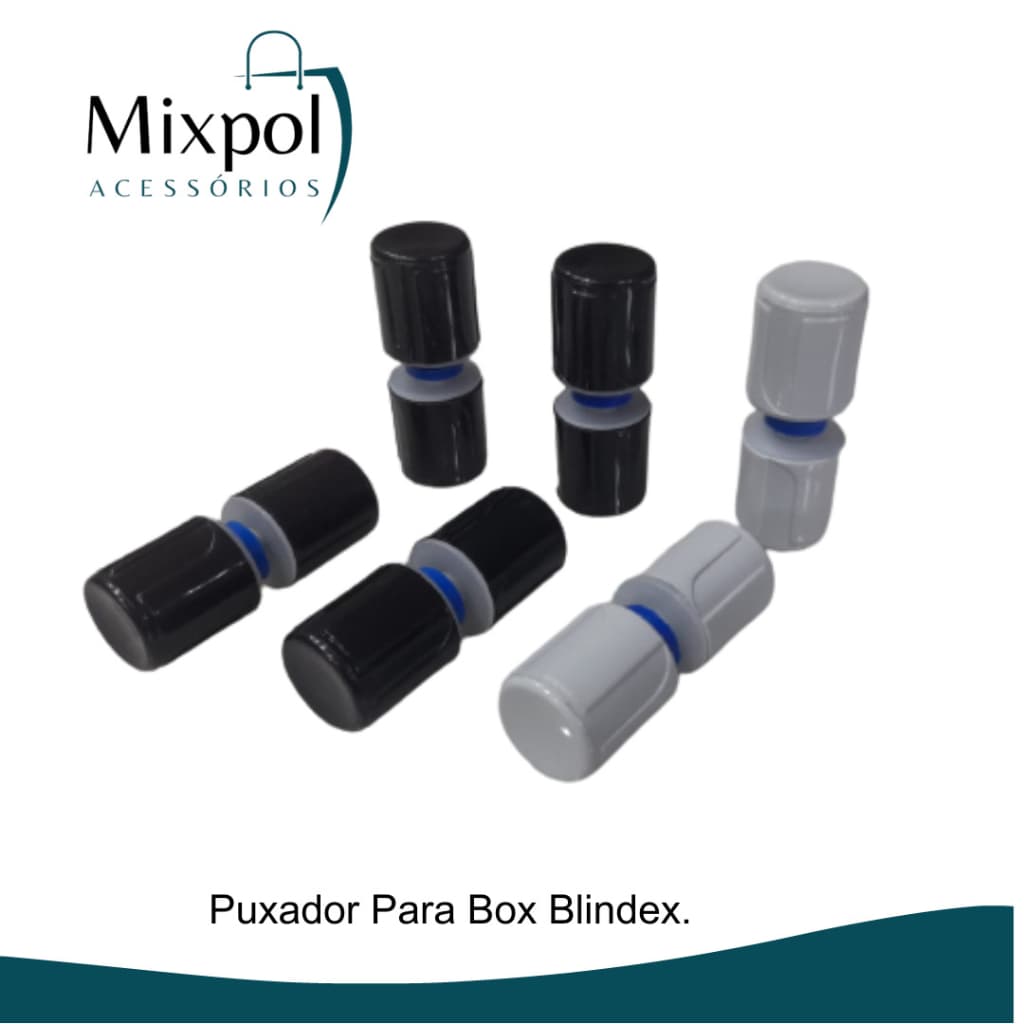 Puxador Para Box E Porta De Vidro Blindex 1629 Banheiro