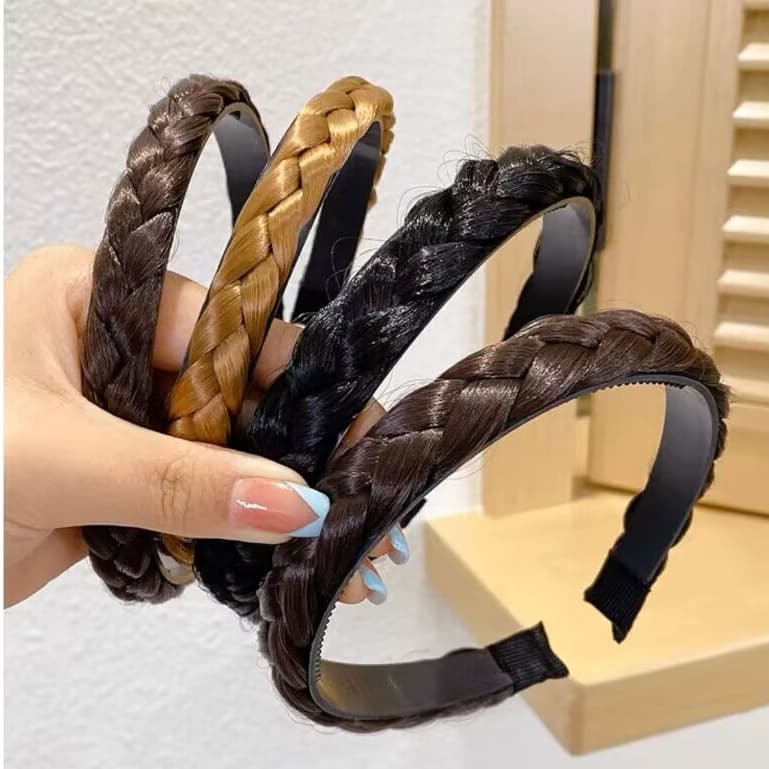 Arco Tiara de cabelo, com Trança decorativa Arranjo para Penteado , festas