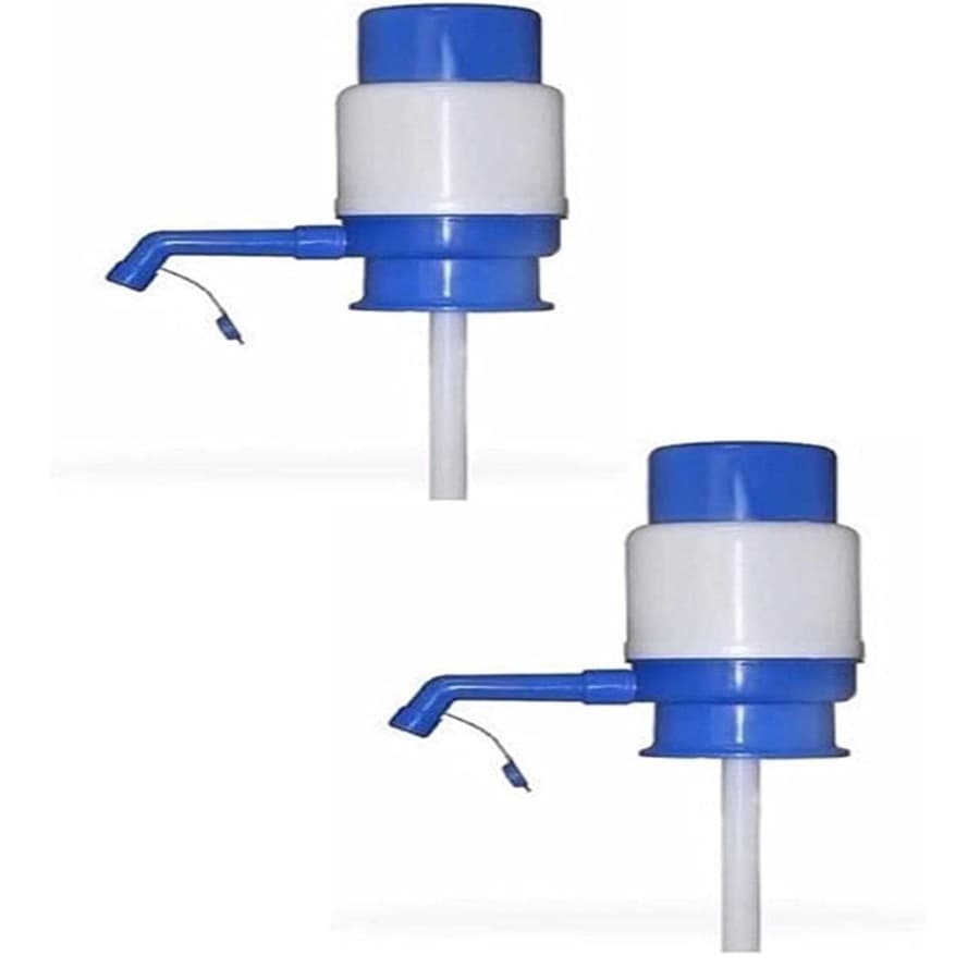 Kit 2 Bombas Para Galão de Água Mineral Manual 10/20 L (Azul ou Verde)