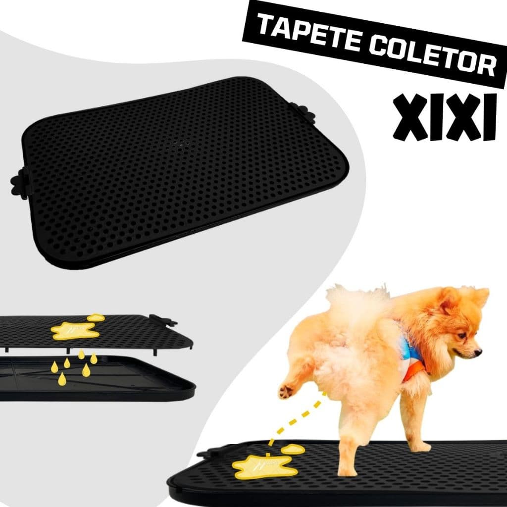 Sanitário Canino Xixi Dog Banheiro Pet Tapete Higiênico