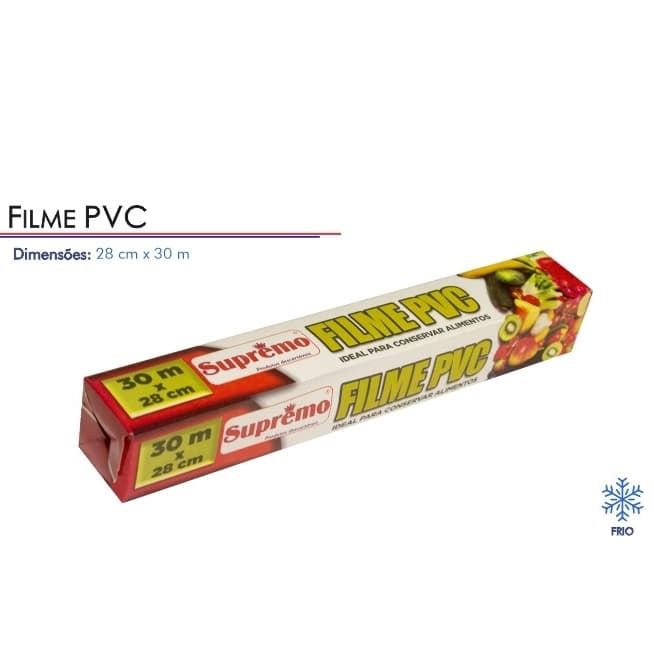 Filme Pvc Supremo 30m X 28cm