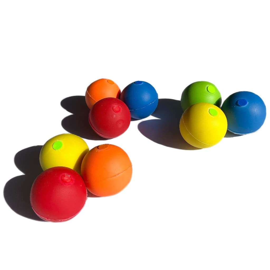 Bolas para malabares / juggling malabarismo - contem 3 unidades -  malabares e circo