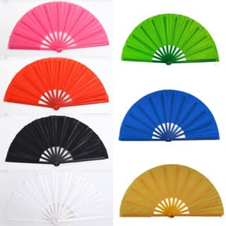 Leque Oriental Grande Dança Kung Fu Tai Chi Chuan Liso