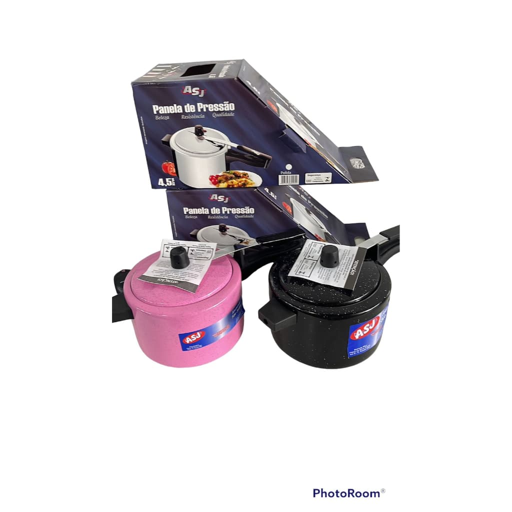 PANELA DE PRESSÃO PRESAO ALUMINIO SÃO JORGE APROVADA SELO INMETRO 4,5 LITROS + ENVIO RÁPIDO E SEGURO