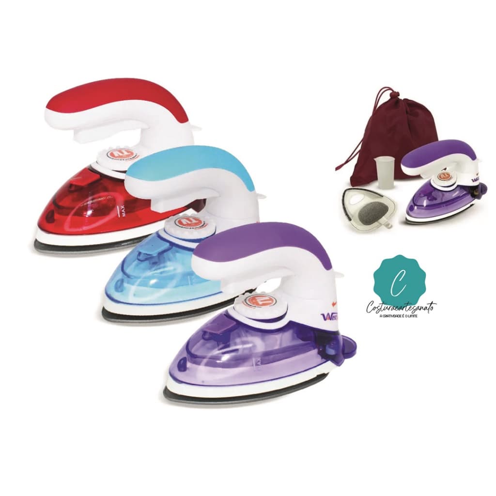 Mini Ferro de Viagem Patchwork Westpress