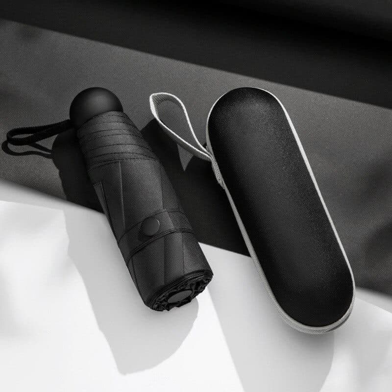 Guarda Chuva Mini De Bolso com capa Impermeável Portátil À Prova De Uv Para Sol