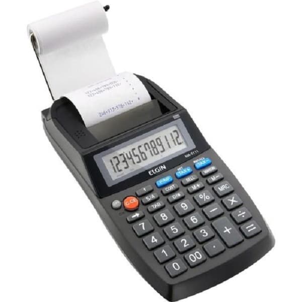 Calculadora Com Bobina Compacta 12 Dígitos Ma-5111 Elgin