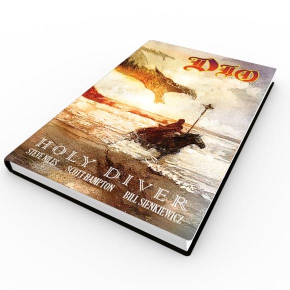 Hq Dio Holy Diver Livro (Tiragem Limitada) Lacrado