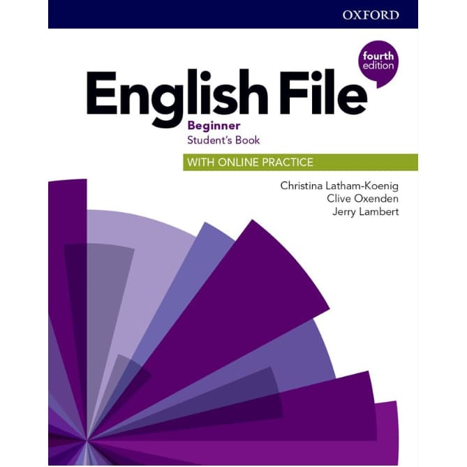 Curso Oxford English File Level Beginner student book mais workbook fourth edition British English