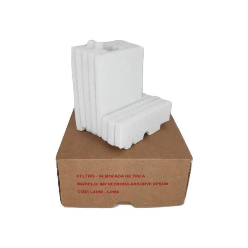 Almofada de tinta esponja feltro para Epson L4150, L4160, L4250, L4260