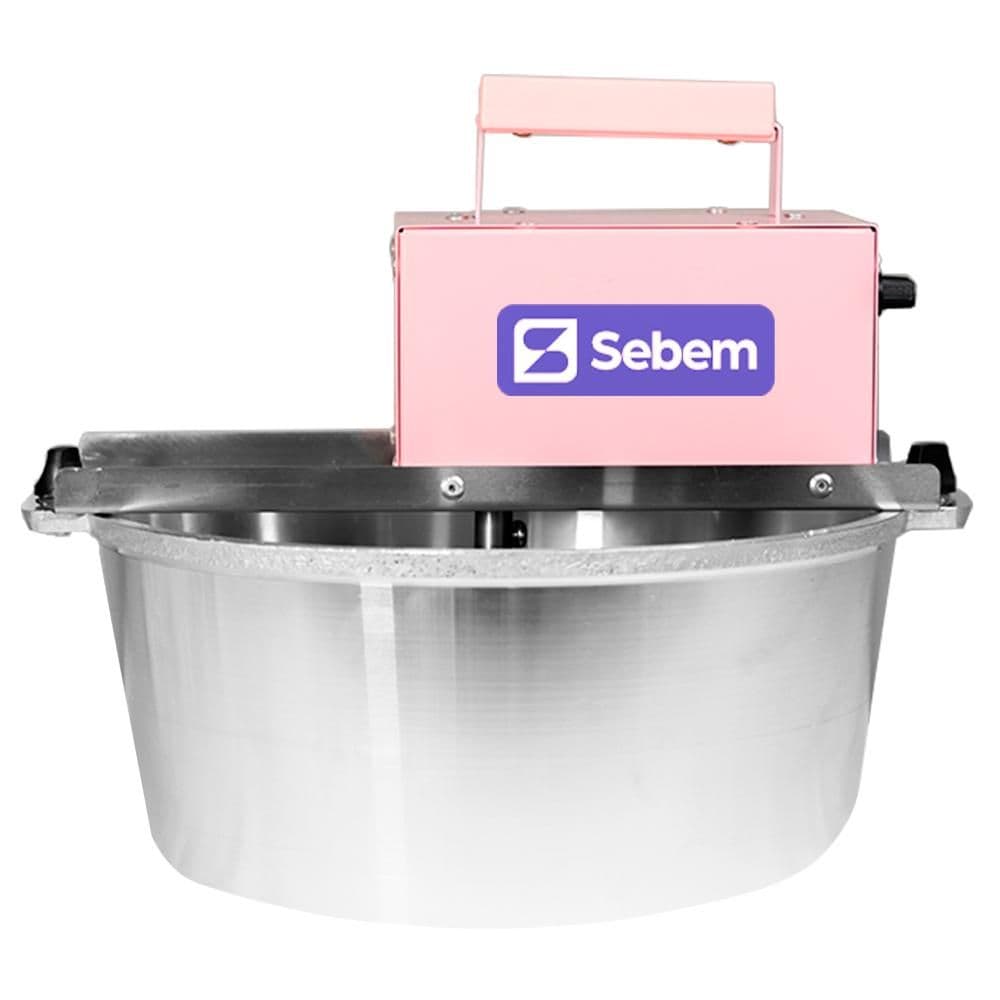 Misturela Panela para Mexer Doces Brigadeiro Rosa 10 Litros Sebem