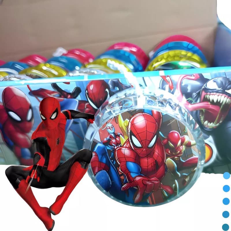 Ioiô Homem Aranha Sonic Infantil Yoyo Brinquedo Ioio