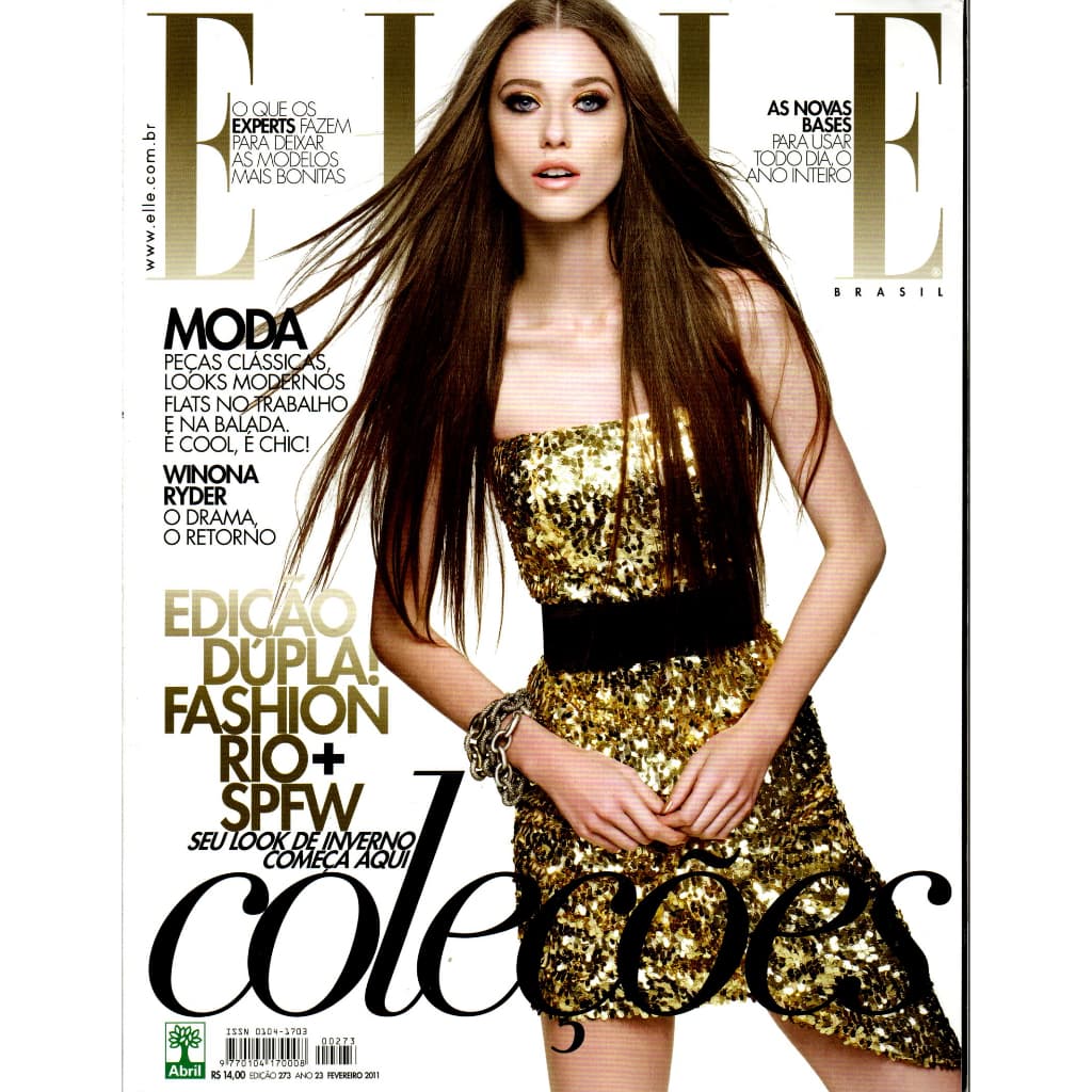 Revista Elle Brasil, Edição 273, Ano 23, Fevereiro De 2011