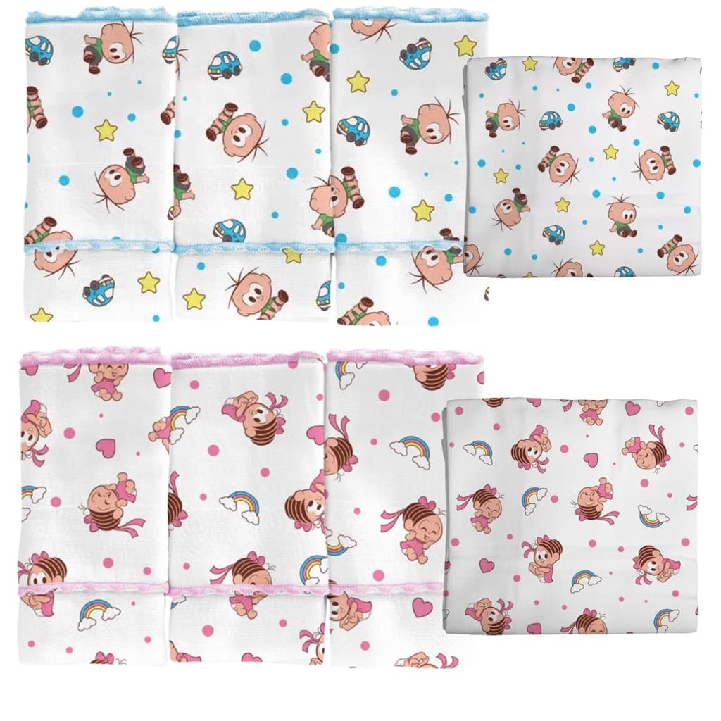 Pano De Boca Turma Da Monica