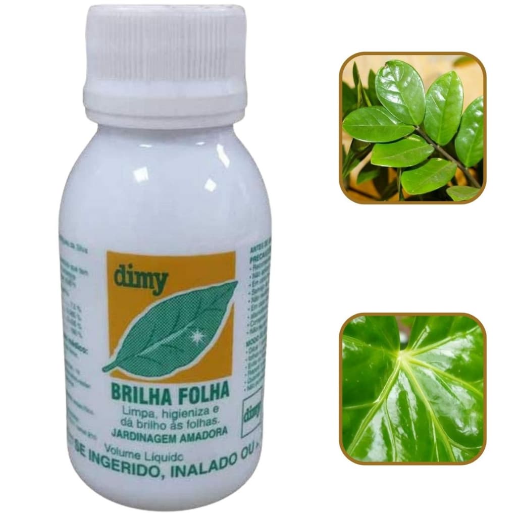 Brilha Folha Concentrado 50ml Brilha Higieniza E Da Brilho As Folhas - Dimy