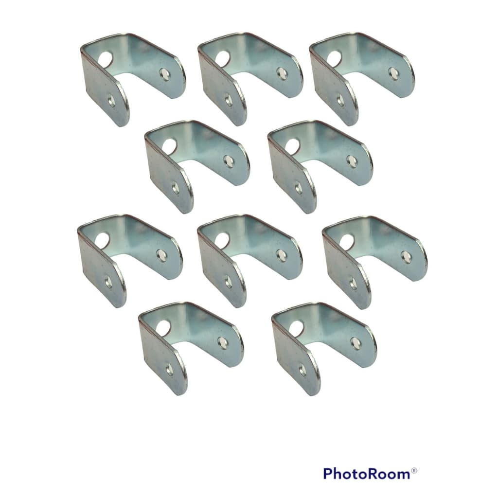 10 Nozinho Em U Galvanizado Para Fixação Em Toldo Retrátil.