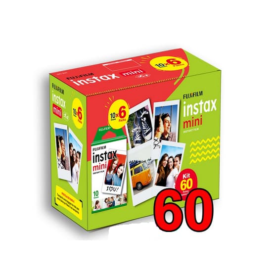 Filme Instax Mini 12 - Compativel com todas as cameras instax mini e impressoras instax