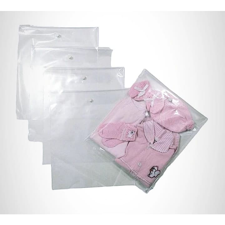 Kit 8 Saquinho Maternidade Bebê Organizador Botão