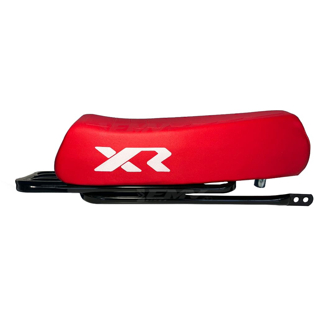 Banco Xr Caloi Mobilete Garupa Bagageiro Rabetinha Articulado Para Bicicleta 24/26 e Motorizada