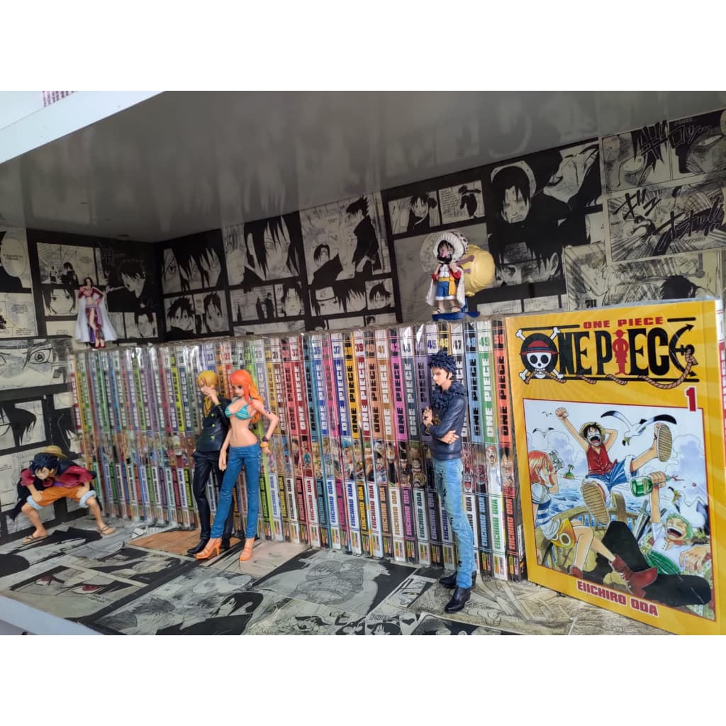 Mangá ONE PIECE 1 AO 50 VOLUMES AVULSOS Diversos PANINI 1 ao  50 Complete sua coleção avulso [KYAHSHOPEE]