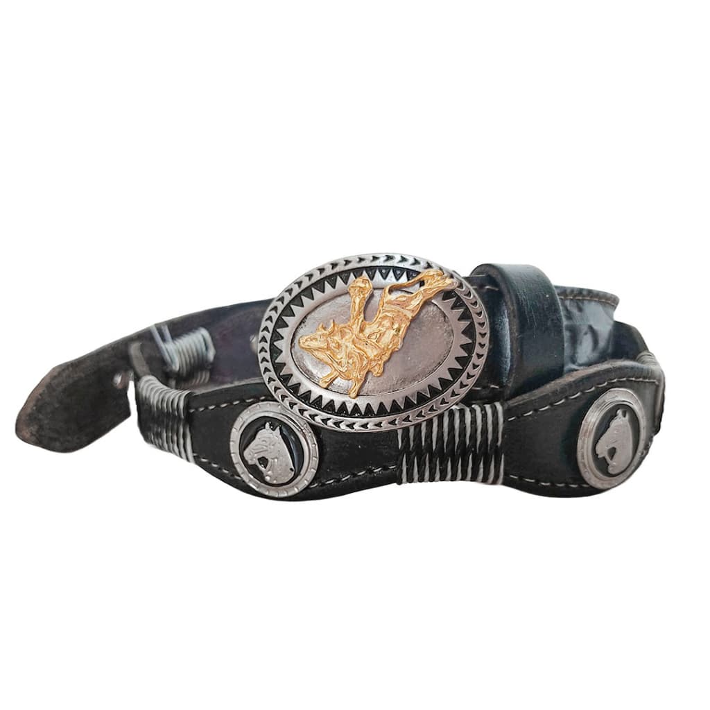 Cinto masculino infantil boiadeiro country unissex