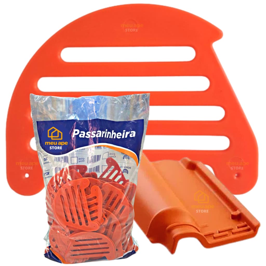 Tela Passarinheira Para Telha Romana e Portuguesa 100und