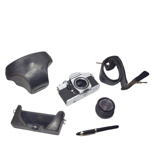 Câmera Analógica Praktica Mtl-3 Usada Raridade Legítima Rara