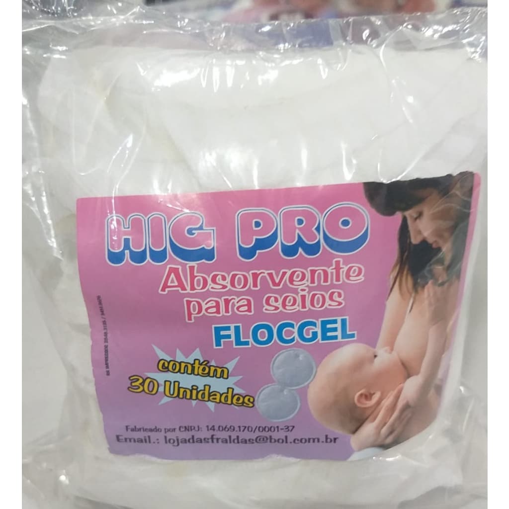 Absorvente De Seios Higpro 90 Unidades  DIA E NOITE