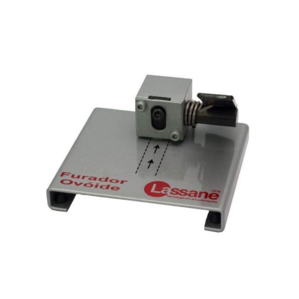 Furador Ovóide Standard Furador para crachá Furo Oval Lassane