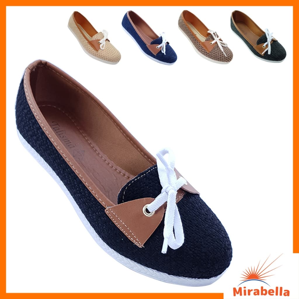 Sapato Fechado Mocassim Feminino Adulto Sem Salto Rasteira