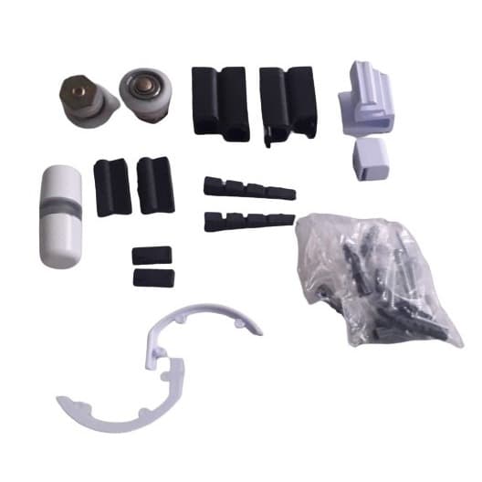 Kit De Acessórios F1 Para Box De Banheiro Frontal Branco