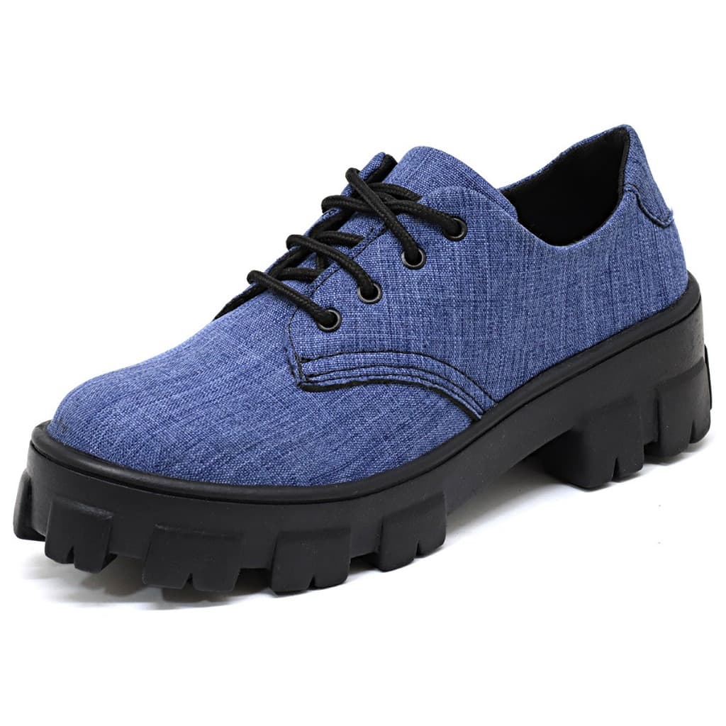 Sapato Mocassim Oxford Tratorado Feminino Envio Imediato Promoção.