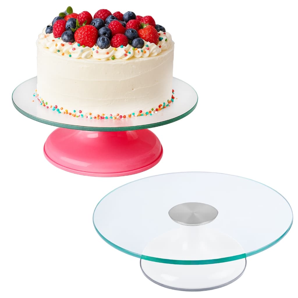 Bailarina de Vidro Giratória para Bolos Confeitaria Alira Home