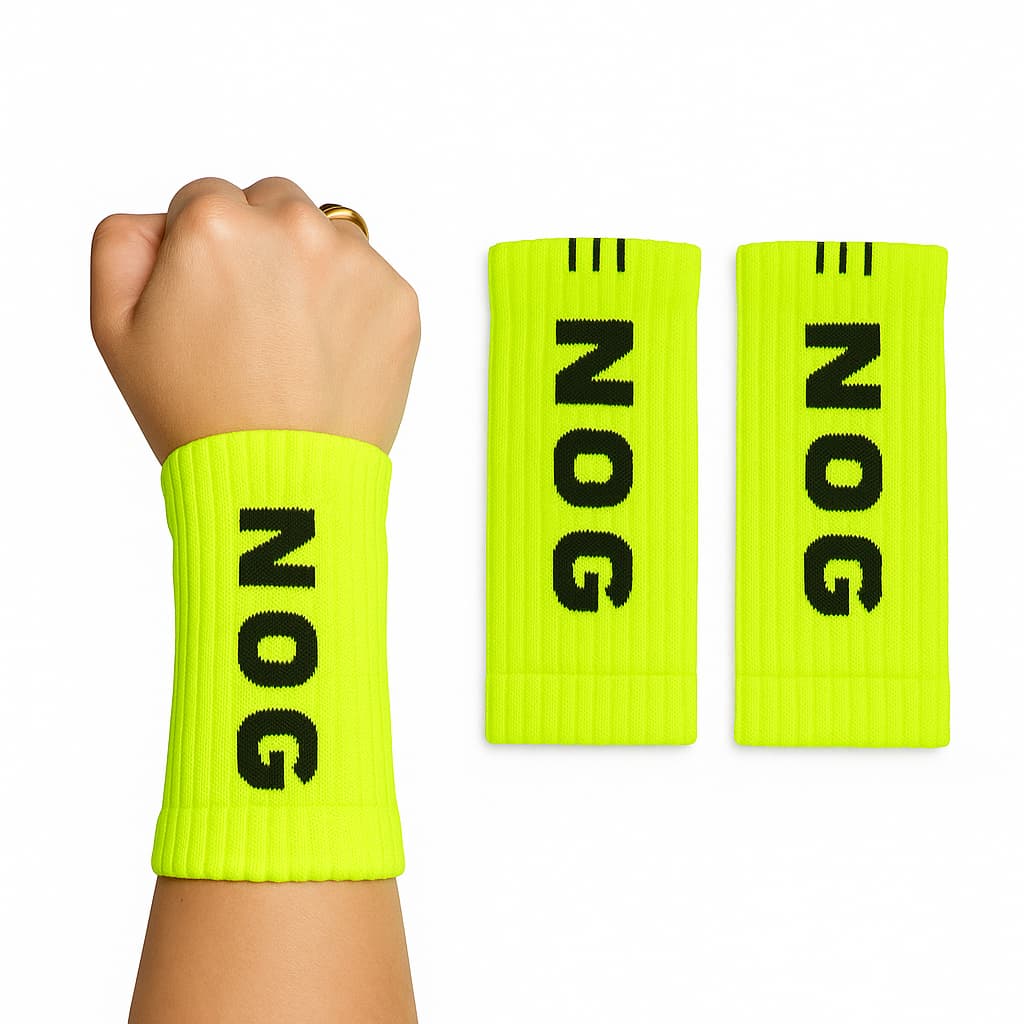 Munhequeiras Canelada Crossfit Atoalhada - Munhequeira Seca Suor Beach